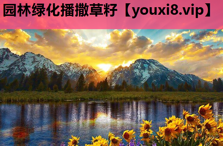 园林绿化播撒草籽