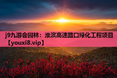 j9九游会园林：淮滨高速路口绿化工程项目